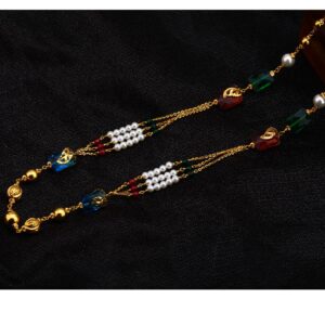 916 Gold Exclusive Antique Chain Mala AC168