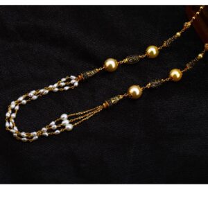 916 Gold Designer Antique Chain Mala AC167