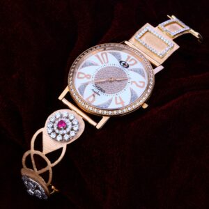 18kt Rose Gold Fancy  Hallmark  Watch RLW132
