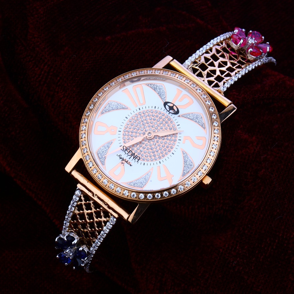 18KT Rose Gold Fancy  Hallmark  Watch RLW126