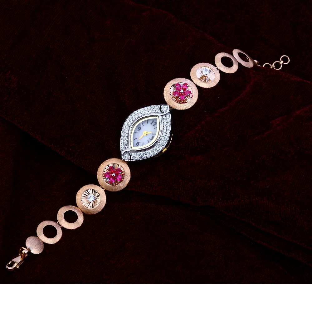 750 Rose Gold Fancy Watch RLW119