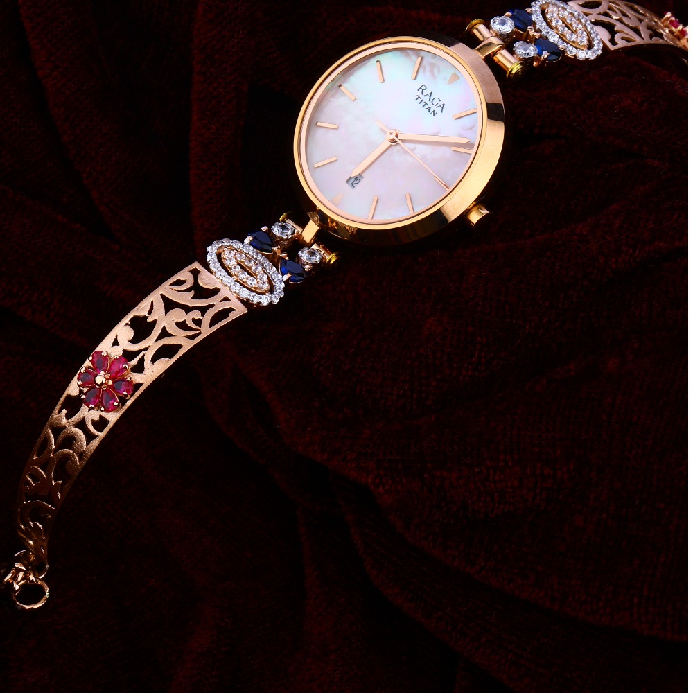 750 Rose Gold Women's Stylish Watch RLW113 - Image 2