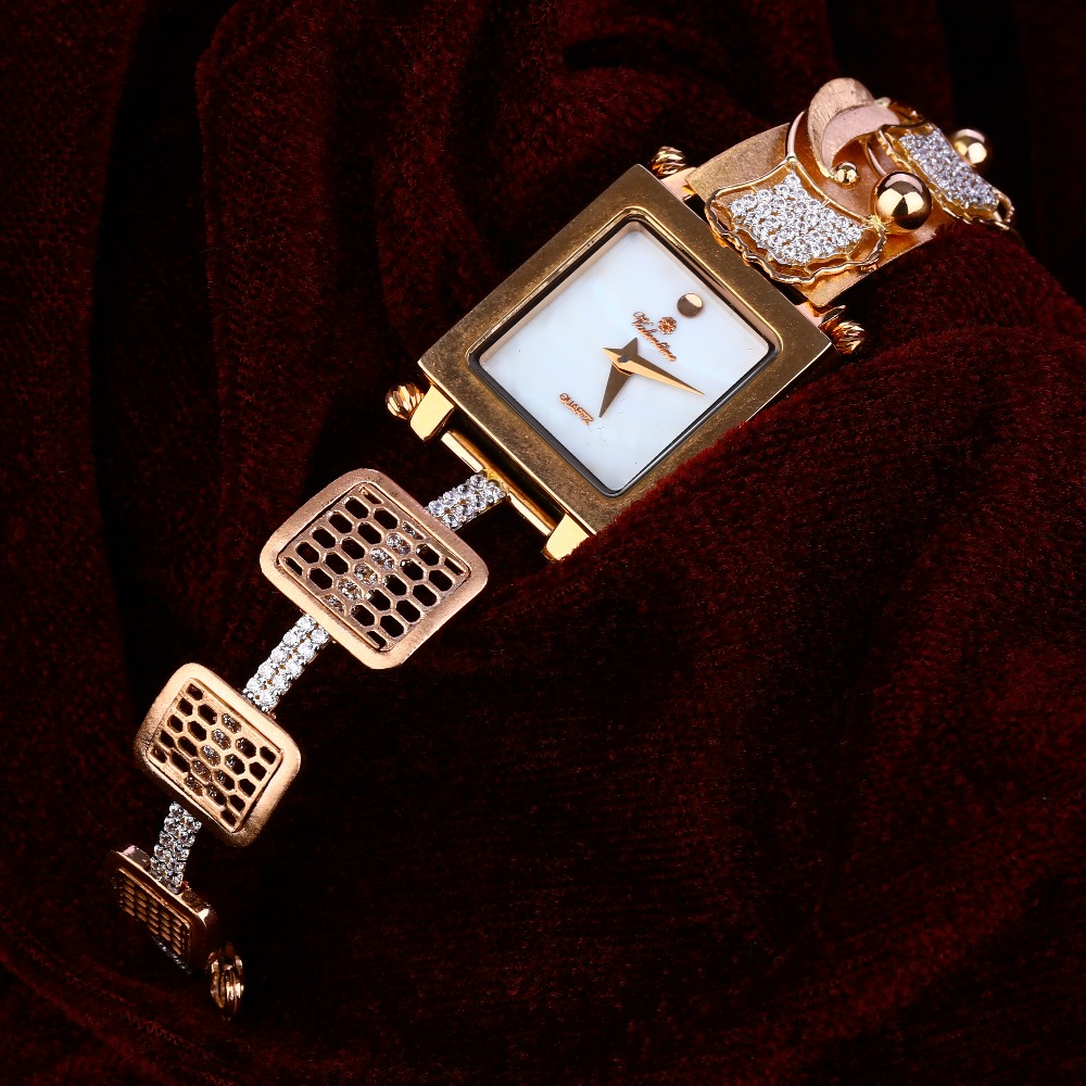 18kt Rose Gold Stylish Watch RLW163