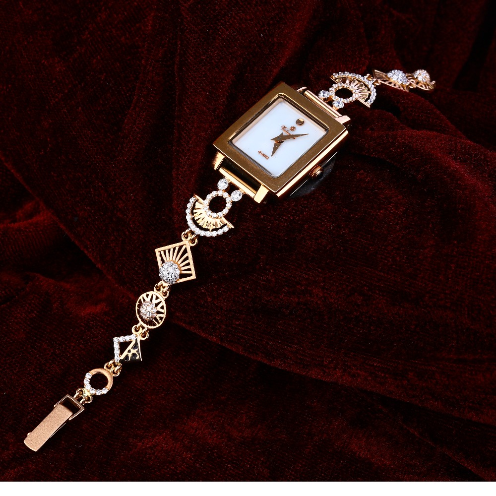 750 Rose Gold  Women's Fancy Watch RLW151