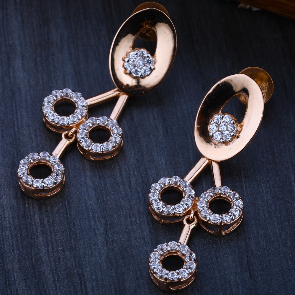 750 Rose Gold Classic Necklace Set RN02 - Image 2