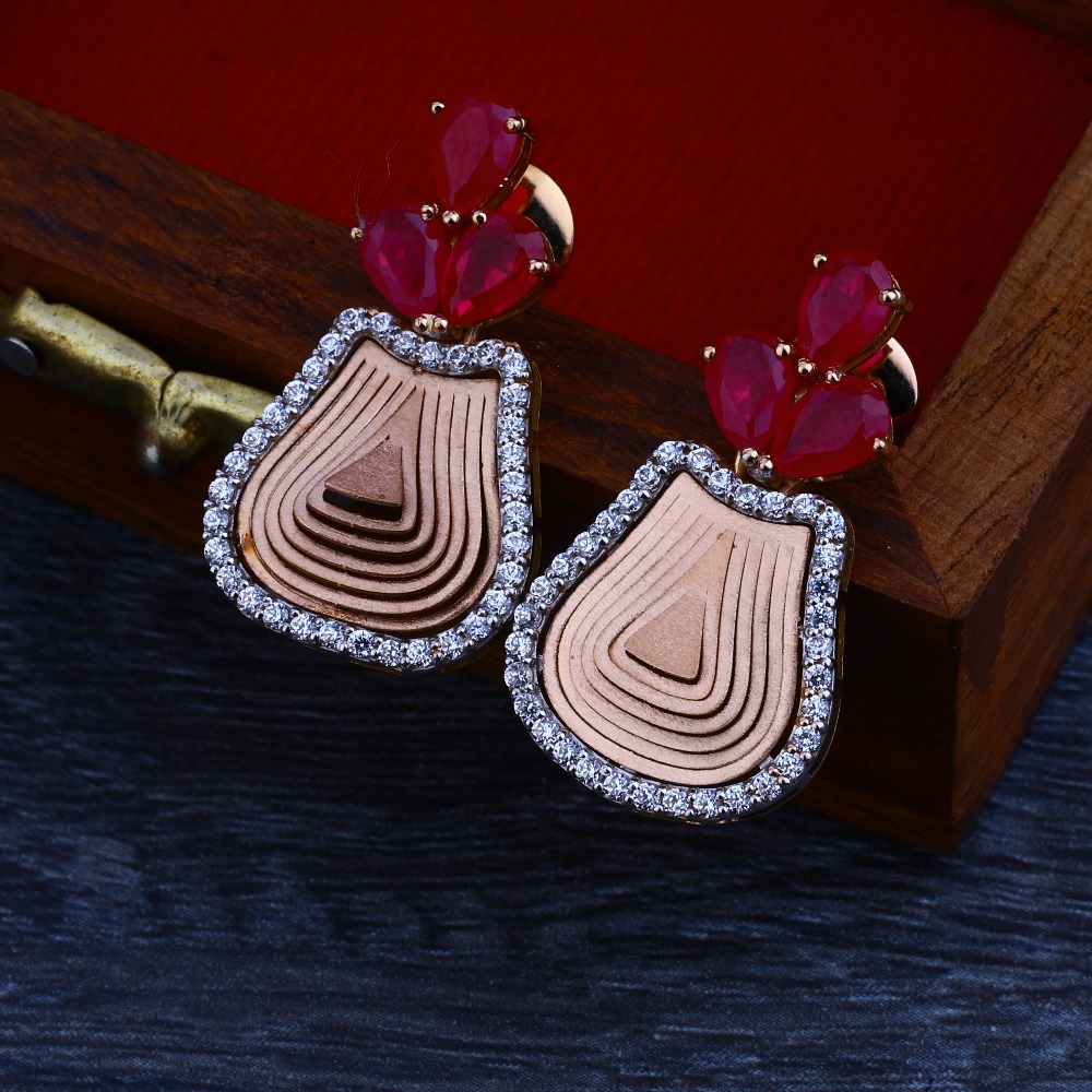 18ct rose gold designer necklace set RN31 - Image 2