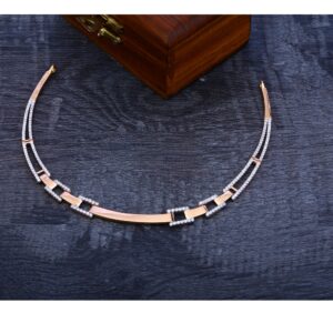 18ct  Rose Gold Women's  Designer   Necklace Set RN56