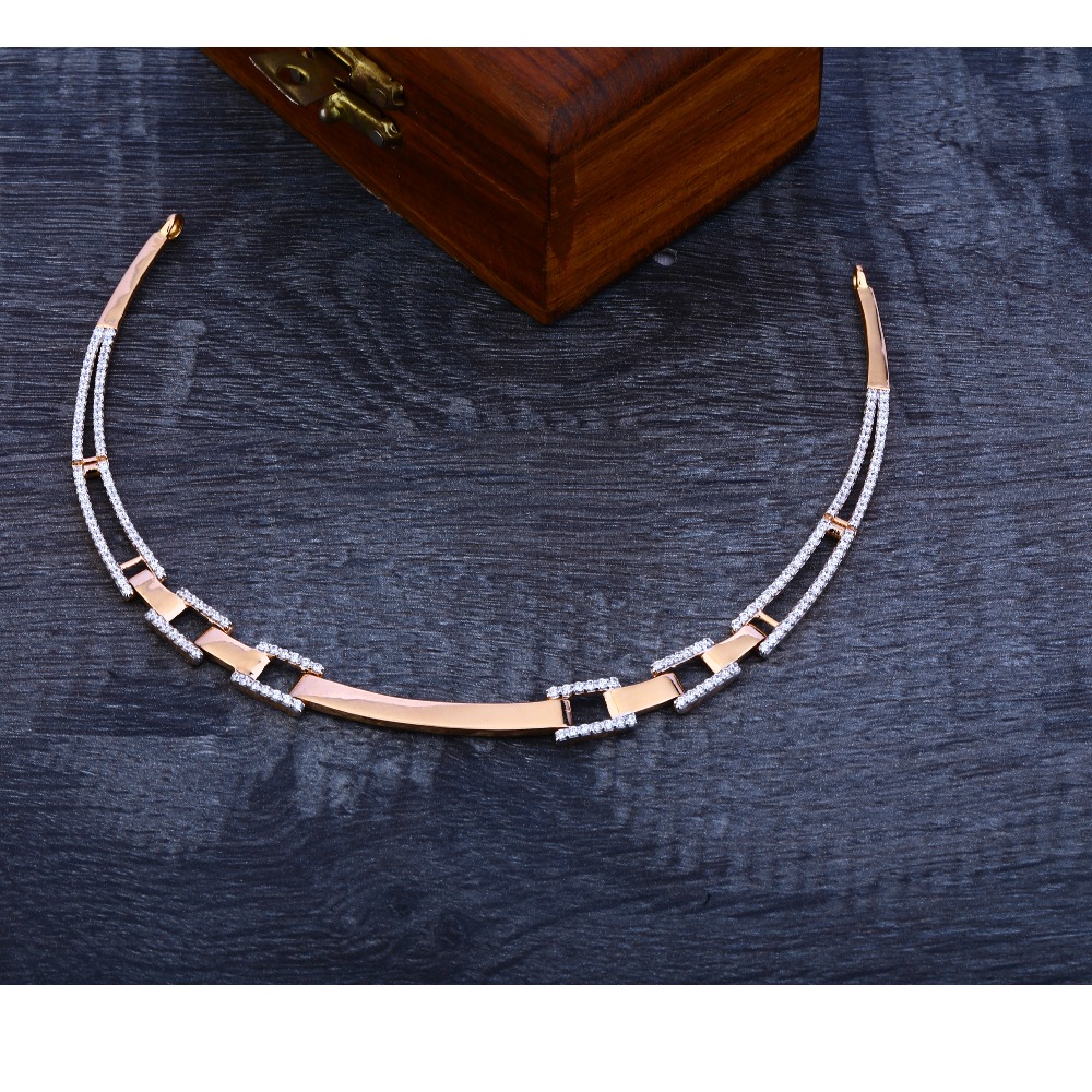 18ct  Rose Gold Women's  Designer   Necklace Set RN56