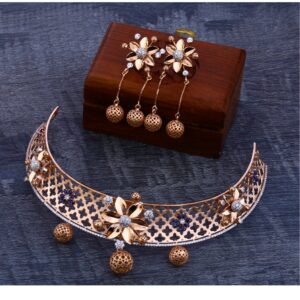 18ct  Rose Gold  Hallmark  Necklace Set RN37