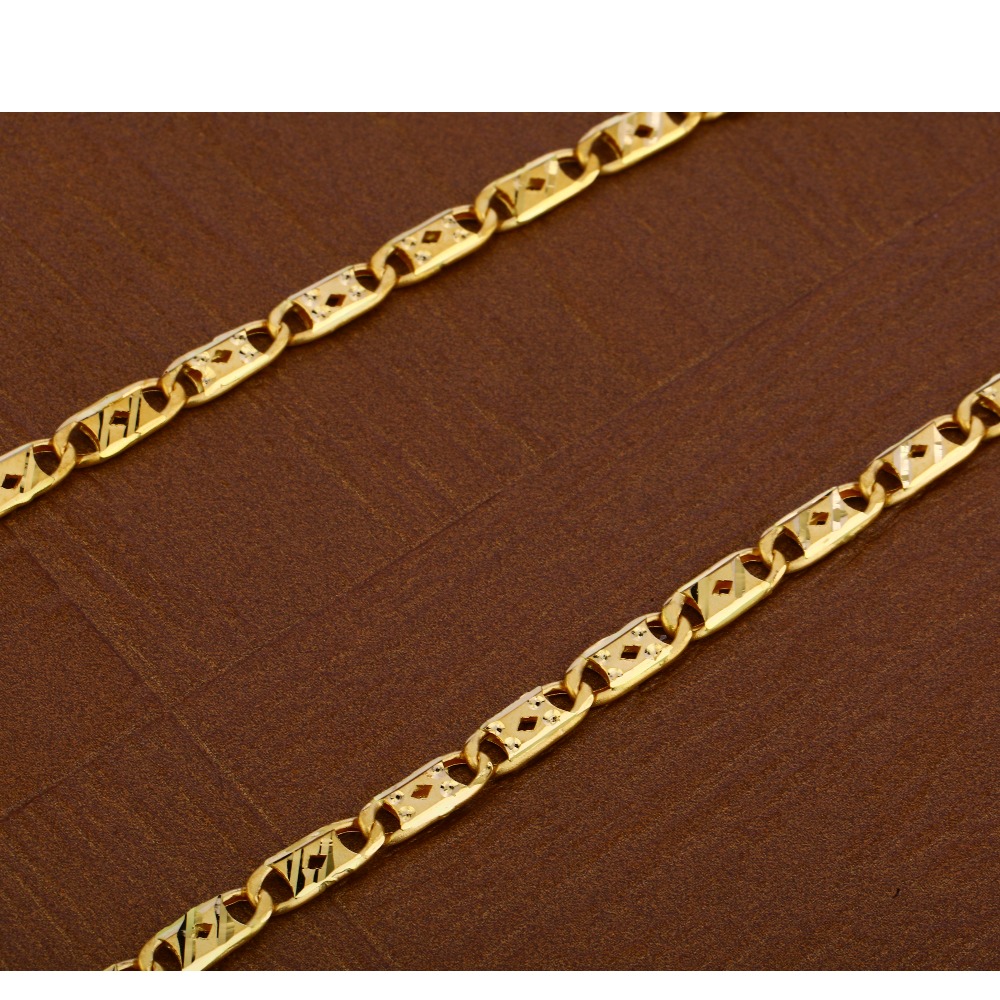 916 Gold Exclusive Men's Nawabi Chain MNC35 - Image 3