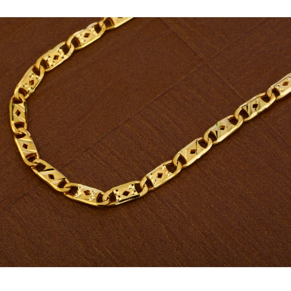 916 Gold Exclusive Men's Nawabi Chain MNC35 - Image 2
