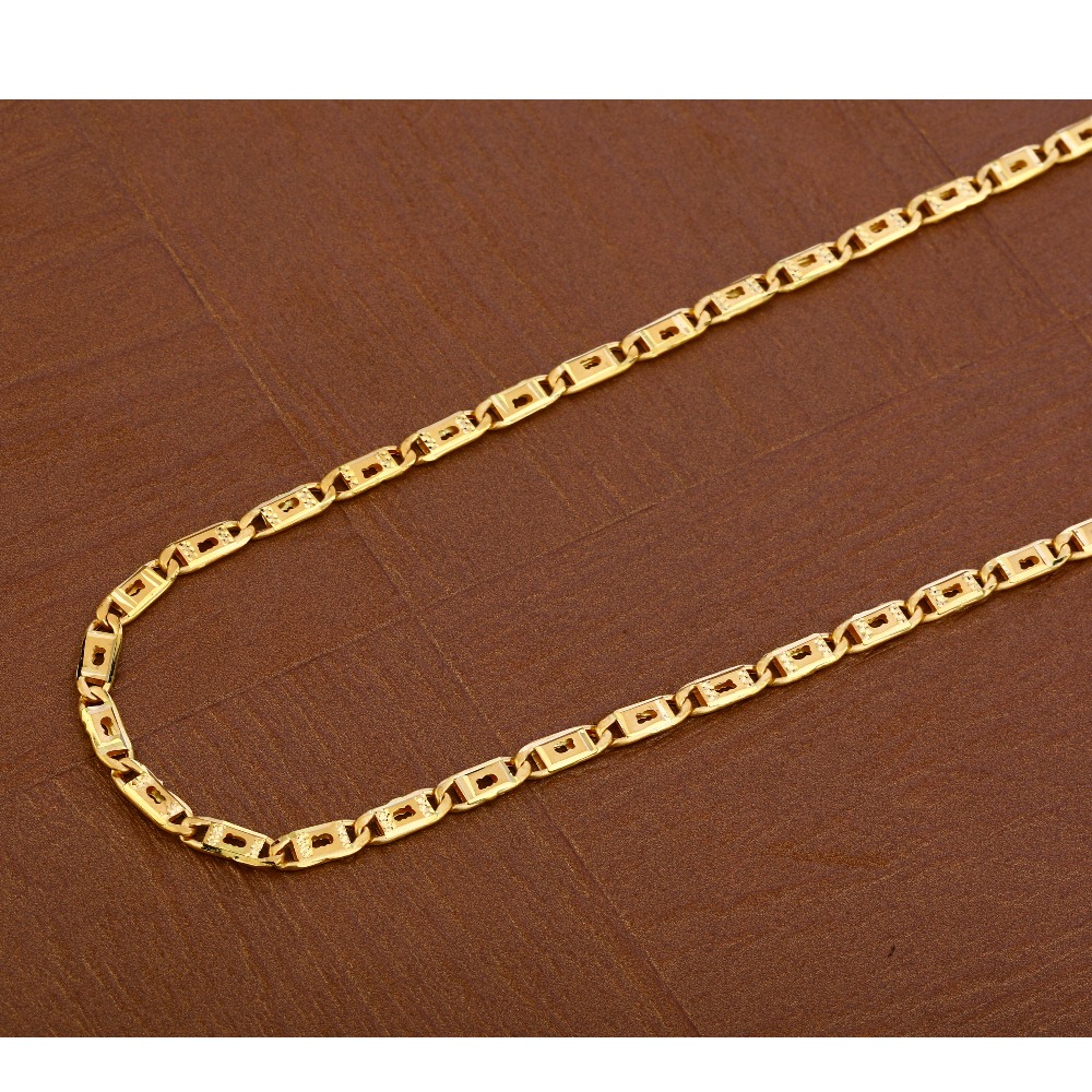 Mens 22K Gold Chain-MNC32