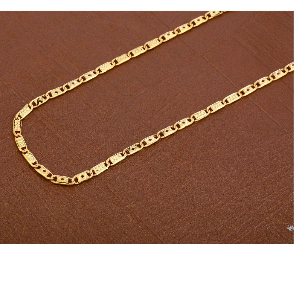 Mens 916 Gold Nawabi Chain-MNC27