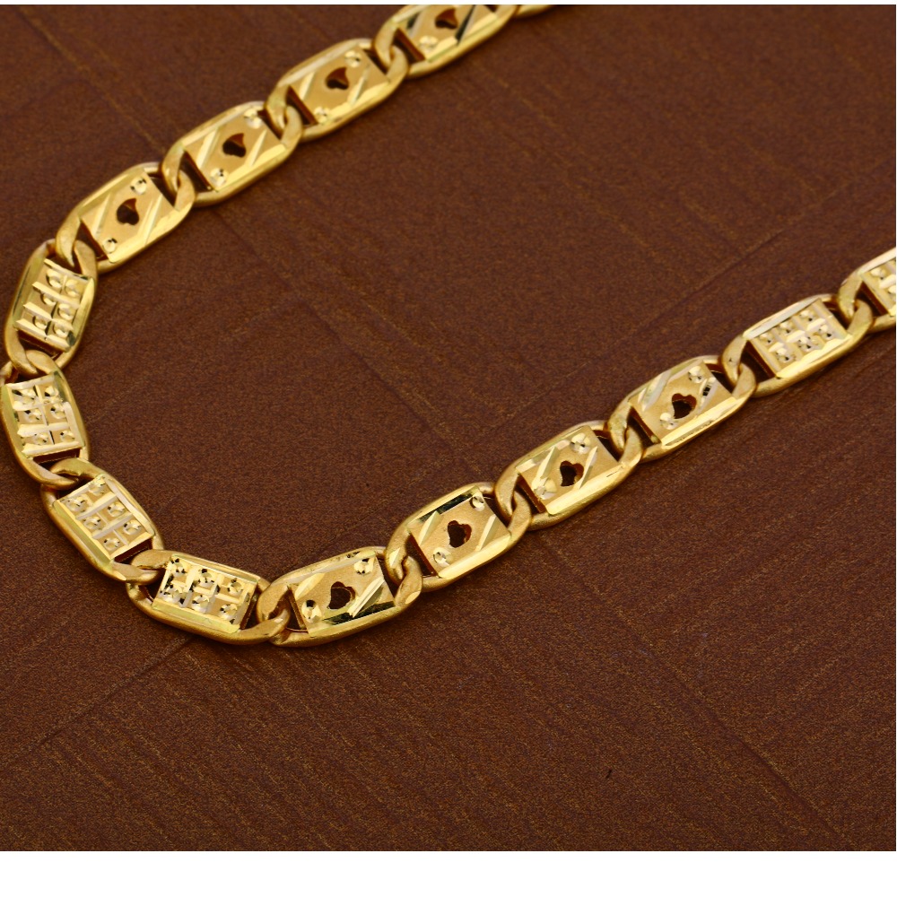 Nawabi 22K Gold Mens Chain-MNC26 - Image 2