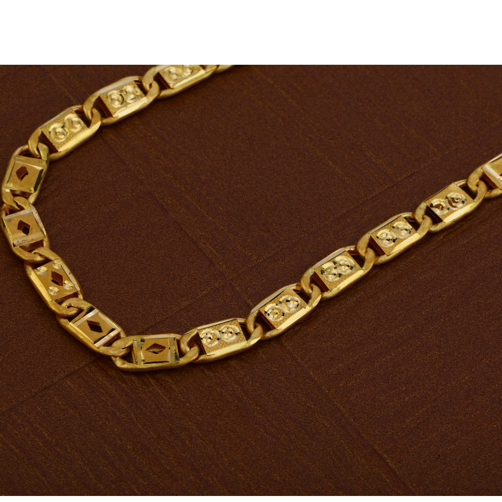 Mens Nawabi Gold Chain-MNC20 - Image 2