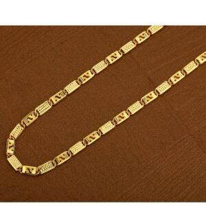 22kt  Gold Men's Super  Nawabi Chain  MNC18