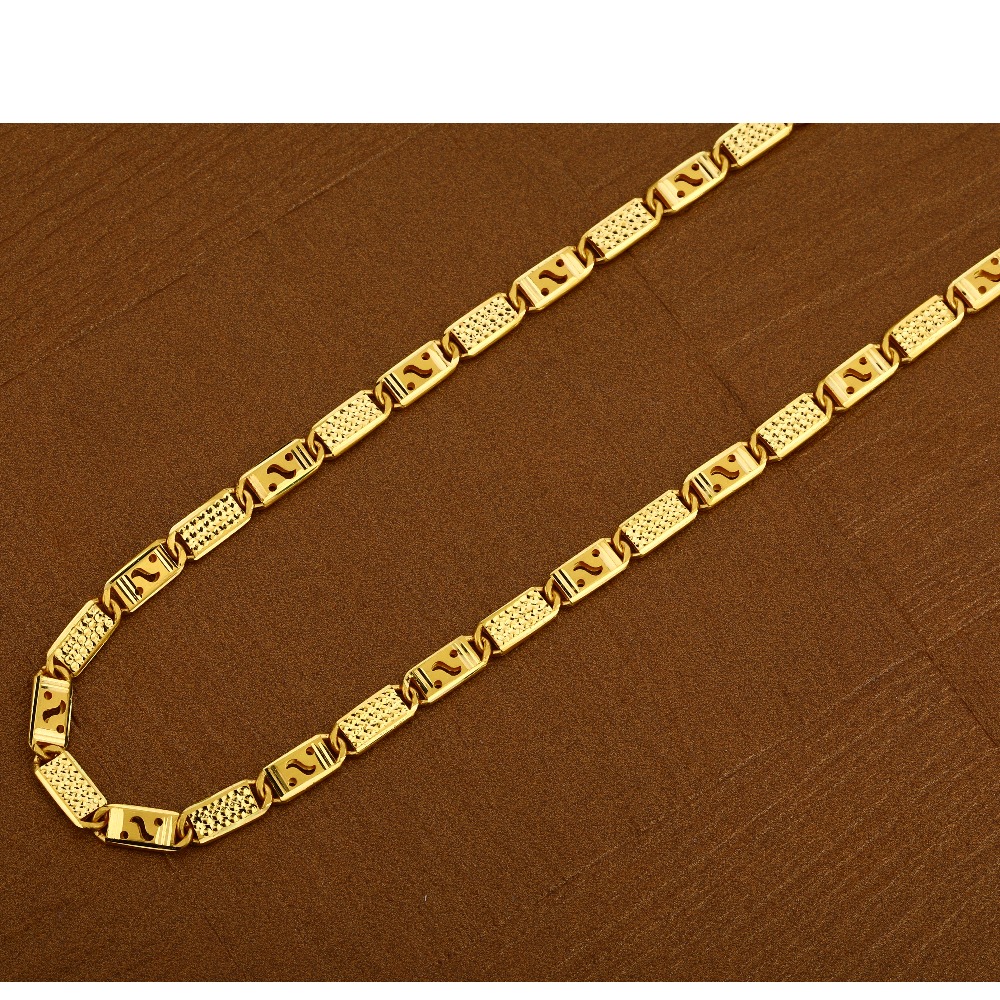 22kt  Gold Men's Super  Nawabi Chain  MNC18