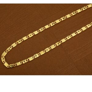 22kt  Gold Hallmark  Designer  Men's  Nawabi Chain  MNC14
