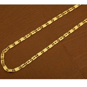 Mens 22K Fancy Nawabi Gold Chain-MNC13
