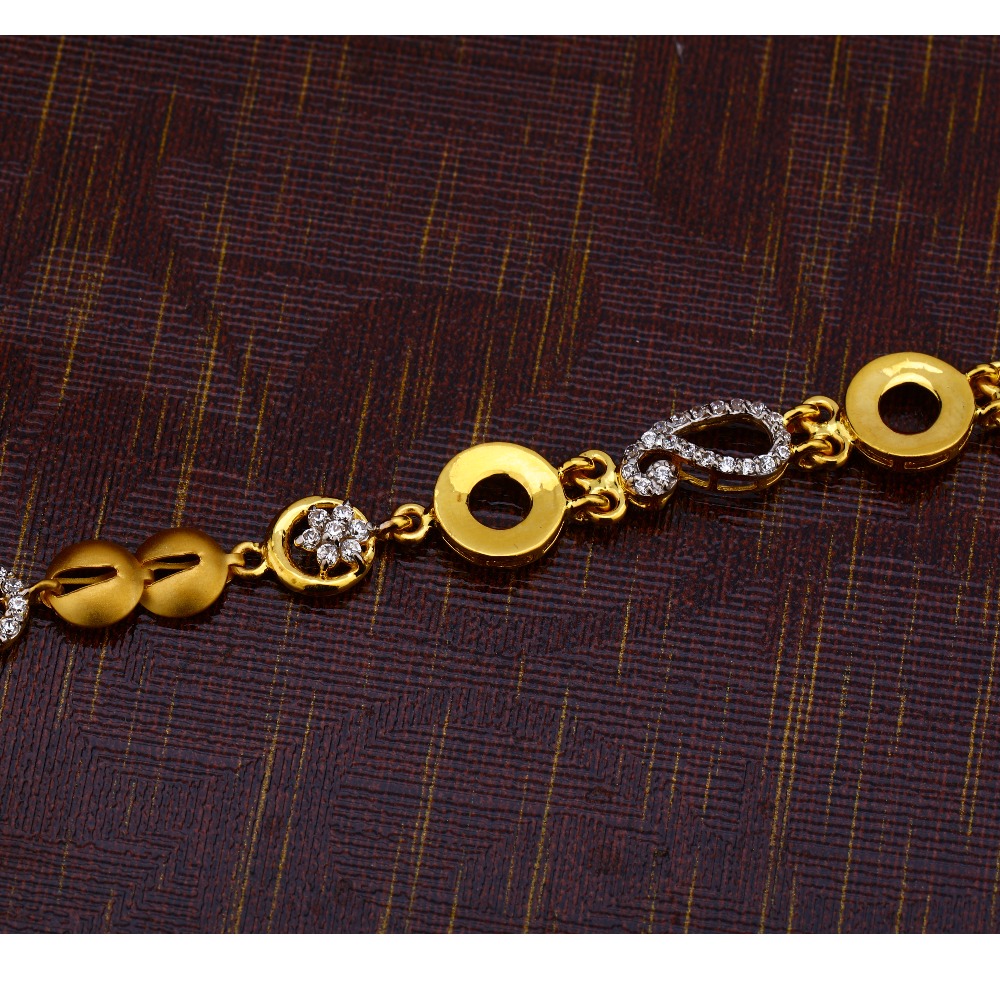 916 Gold Designer Hallmark Bajubandh BB08 - Image 3