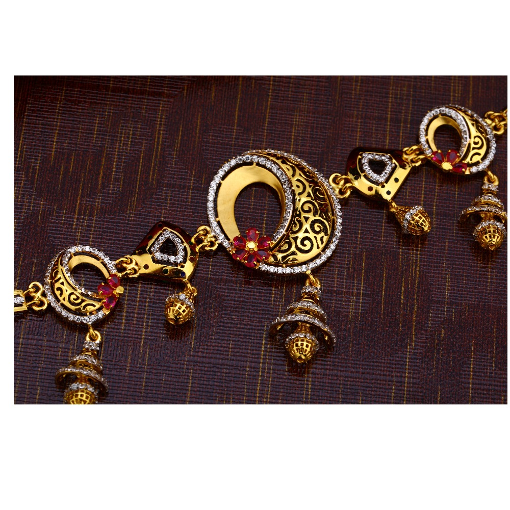916 Gold Designer Bajubandh BB02 - Image 2