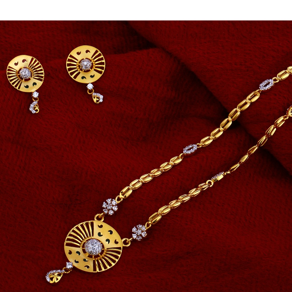 22CT Gold Fancy Ladies Chain Necklace CN59
