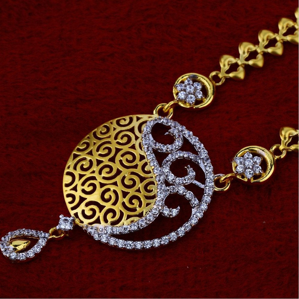 916 Gold Hallmark Ladies Chain Necklace CN41 - Image 3