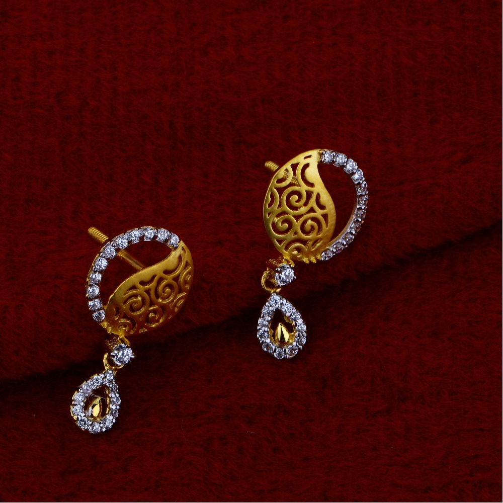 916 Gold Hallmark Ladies Chain Necklace CN41 - Image 2