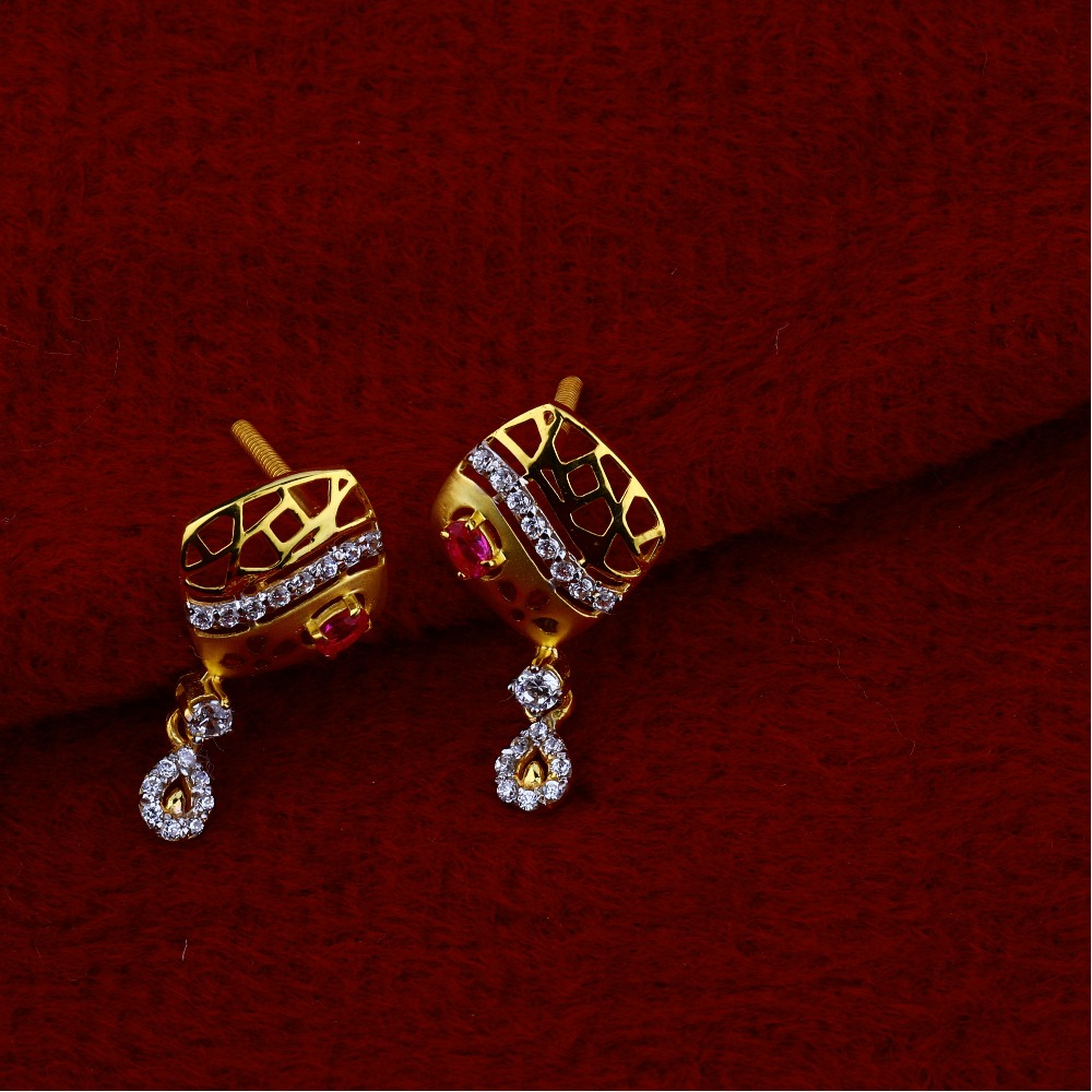 916 Gold Hallmark Exclusive Chain Necklace CN37 - Image 2