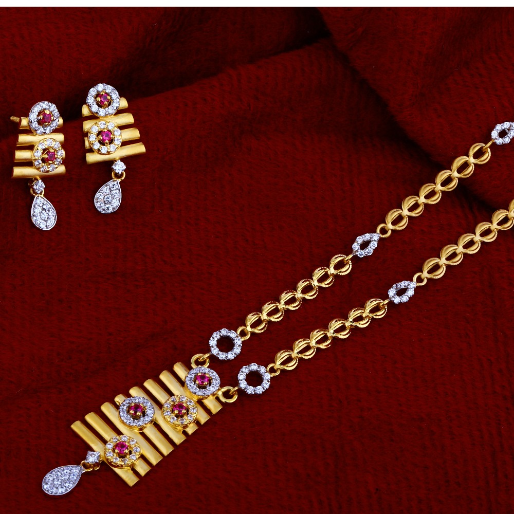 916 Gold  Ladies  Exclusive  Chain Necklace CN45