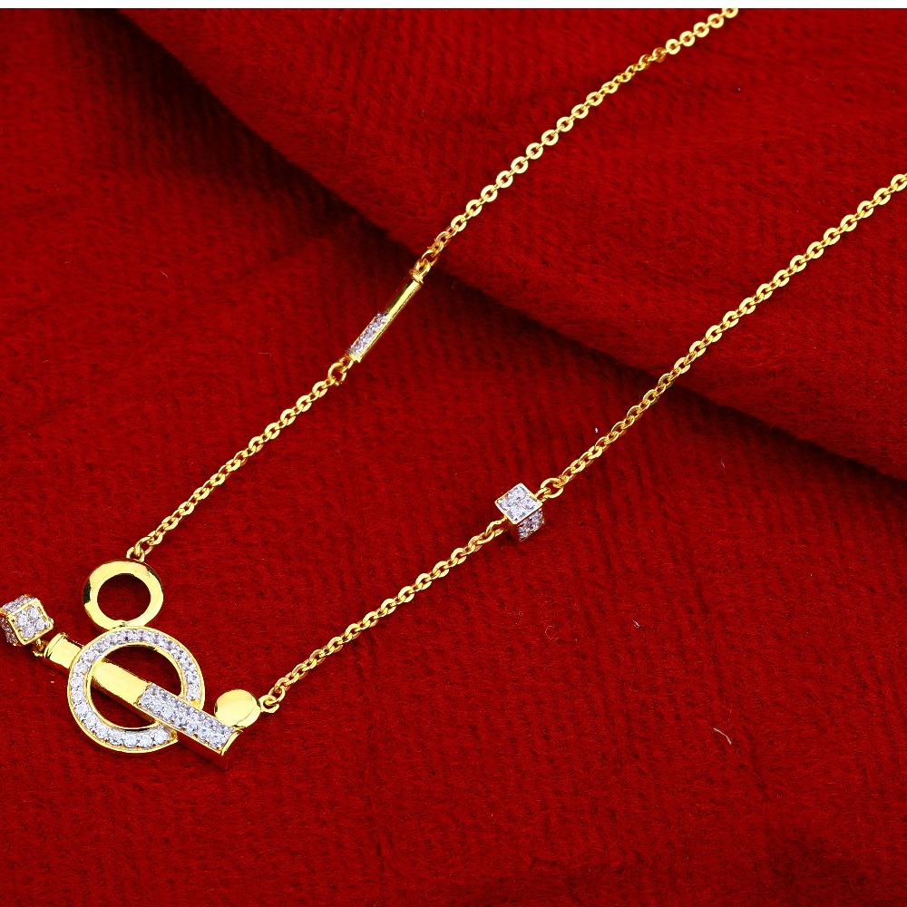 22Ct Gold  Ladies  Stylish   Chain Necklace CN117