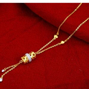 22Ct Gold  Ladies  Designer  Chain Necklace CN114
