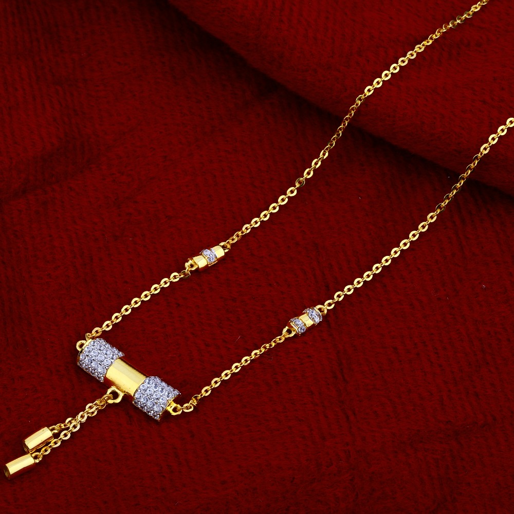 22kt  Gold Designer  Hallmark   Women's   Chain Necklace CN103