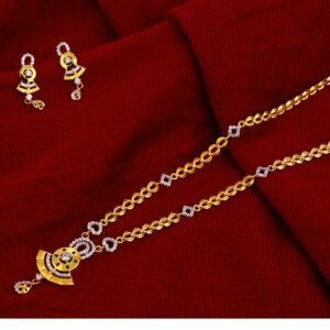 916 Gold Fancy  Chain  Necklace CN92
