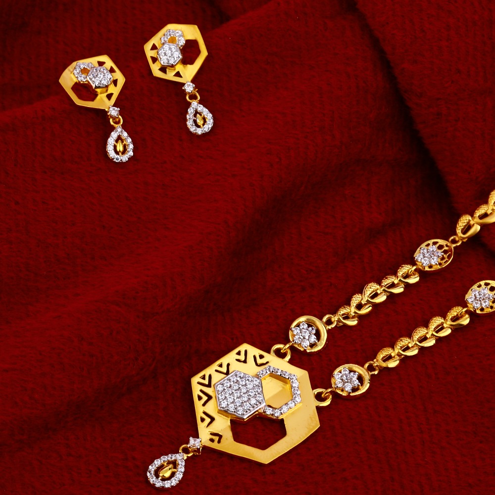 22ct old hallmark Stylish Chain Necklace  CN86