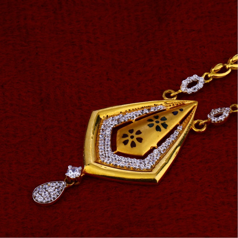22kt Hallmark Designer Gold Chain Necklace CN50 - Image 3