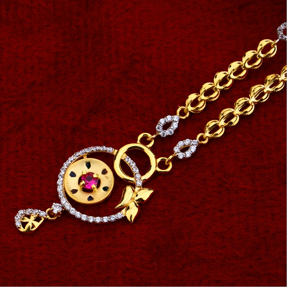 22kt Gold Hallmark Classic Chain Necklace CN140 - Image 2