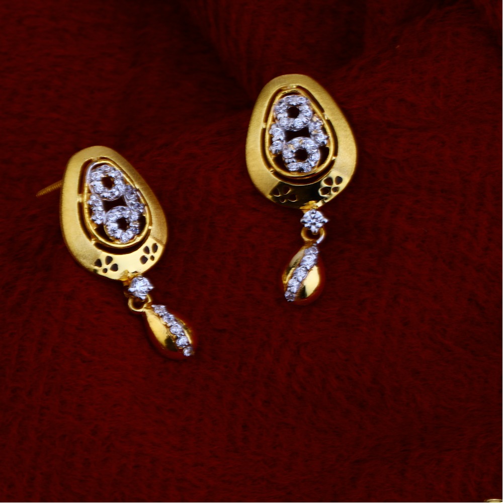 916 Gold Hallmark Stylish Chain Necklace CN68 - Image 3