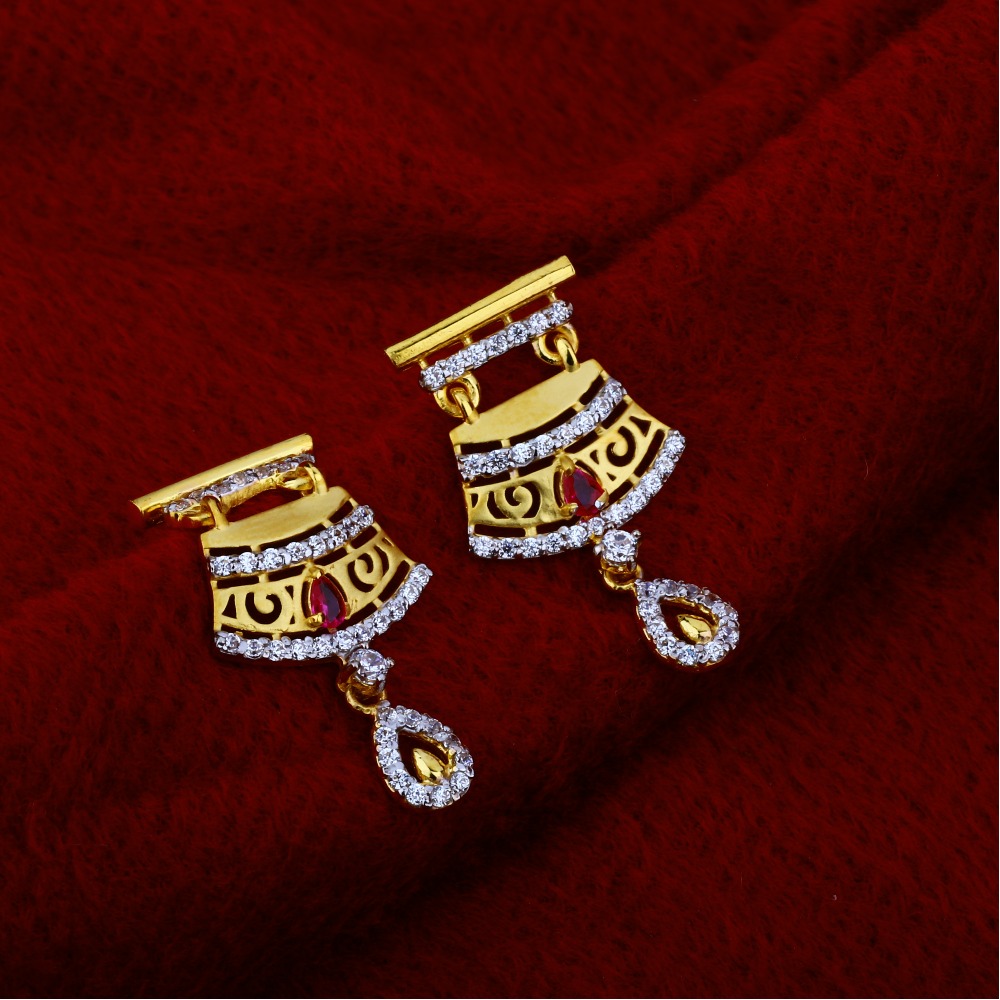 916 Gold Hallmark Exclusive Chain Necklace CN12 - Image 2