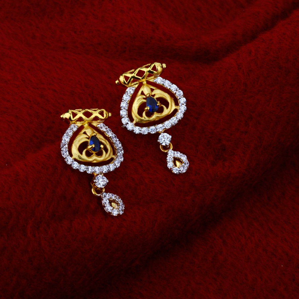 916 Gold Hallmark Chain Necklace CN08 - Image 2