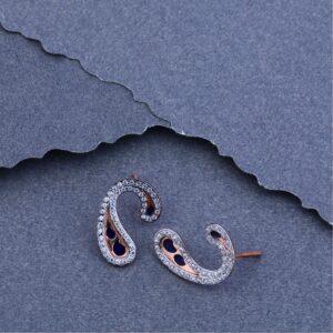 750 Rose gold Hallmark Stylish Bali RFB34
