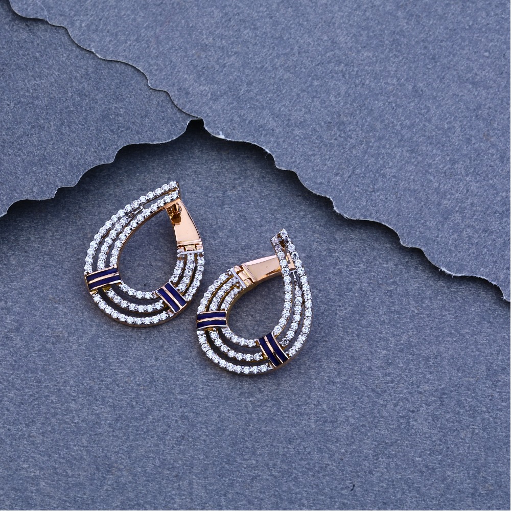 750 Rose Gold Hallmark Fancy  Bali RFB17