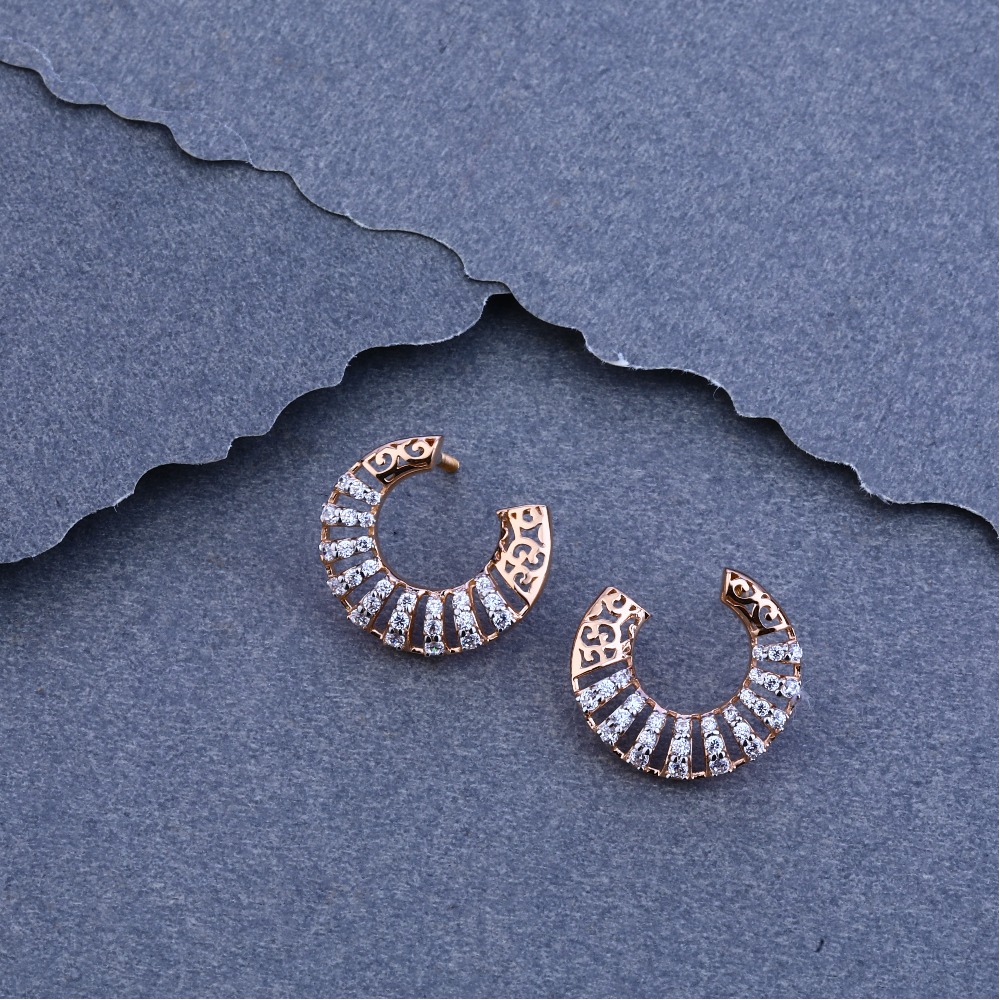 750 Rose Gold Hallmark Classic Bali RFB14