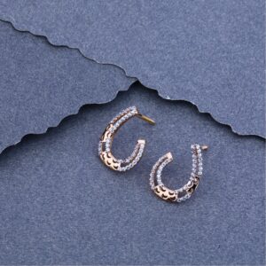750 Rose Gold  CZ  Exclusie  Bali  RFB11