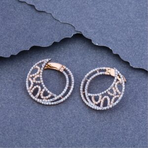 750 Rose Gold Fancy  Bali RFB05