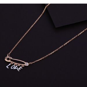 18ct Rose Gold Designer   Necklace  RTM19