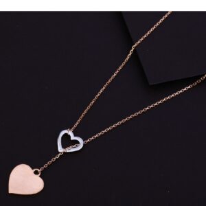 750 Hallmark  Rose Gold  Love Design  Necklace  RTM16