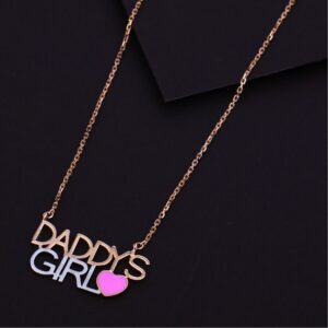 750 Hallmark  Rose Gold  Classic  Necklace  RTM10