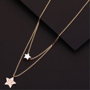 18ct Rose Gold Hallmark Exclusive Necklace RTM91