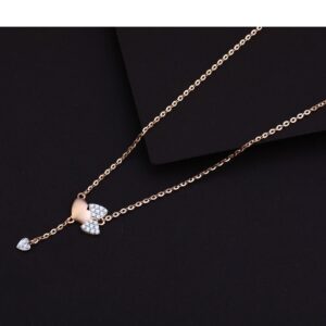 718ct Rose Gold  Womens necklace   RTM76